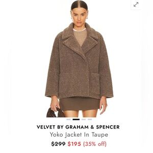 Velvet Women's Cozy Brown Teddy Jacket